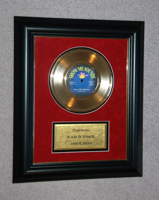 Gold Records Custom Made Manufacturer of Commemorative Awards